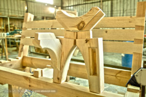 Dov Bench Joinery sculpture